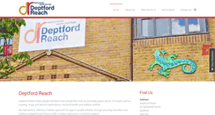 Desktop Screenshot of deptfordreach.org.uk